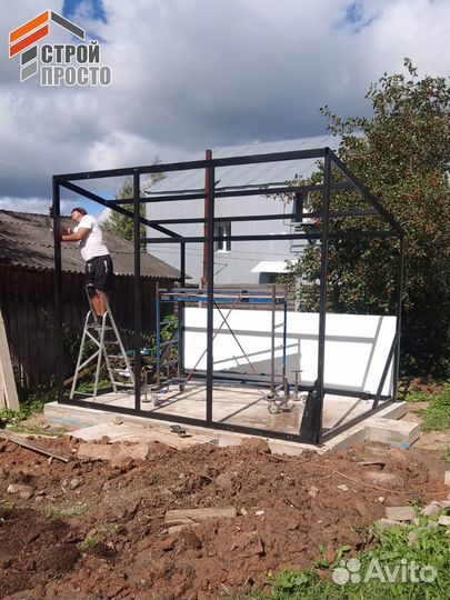 Здание под котельную/хозблок быстровозводимое