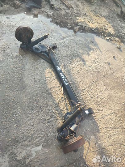 Балка задняя daewoo nexia