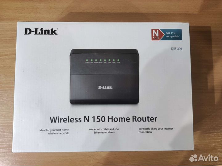 Wifi роутер d link dir-300