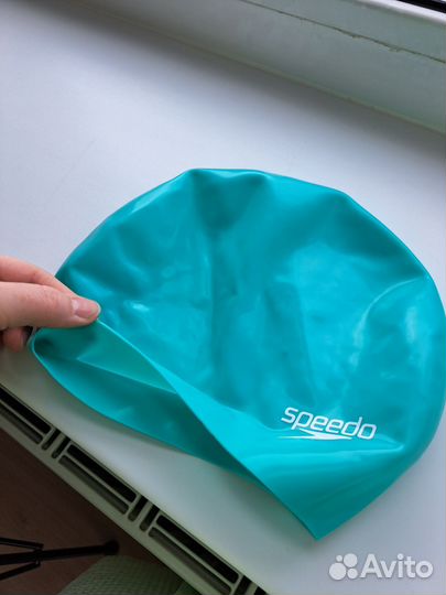 Силиконовая шапочка для плавания speedo