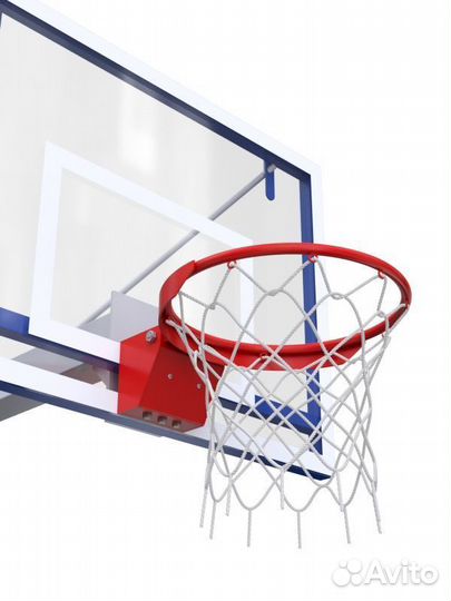 Стойка регулируемая с тренировочным щитом из оргстекла 10 мм и массовым кольцом Pioner A13391