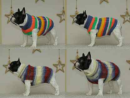 Одежда для собак свитера для французских бульдогов