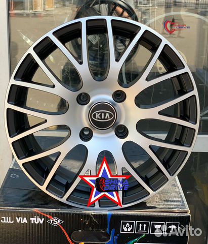 Диски Kia Hyundai R16 4x114,3 Black matt