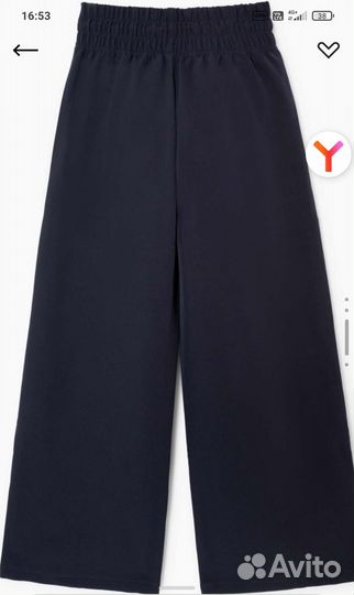 Брюки школьные для девочки р 152