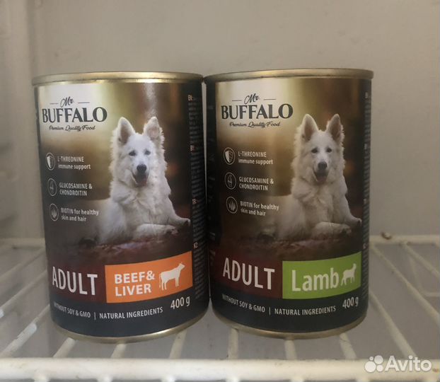 Корм для собак паштет