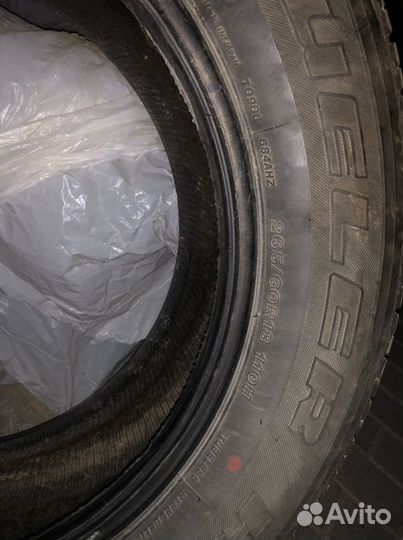 Bridgestone Dueler H/T 265/60 R18 110H