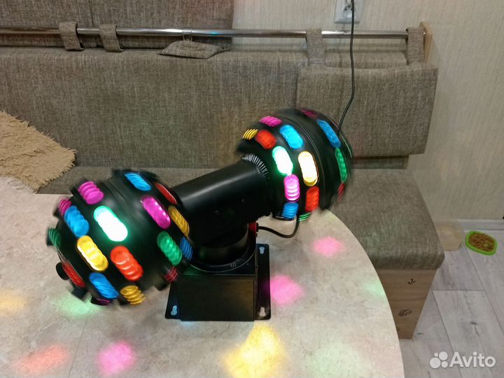 Цветомузыка дискошар
