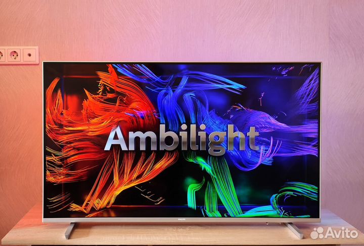 4K Philips 2022 Ambilght SMART Wi-Fi 109см