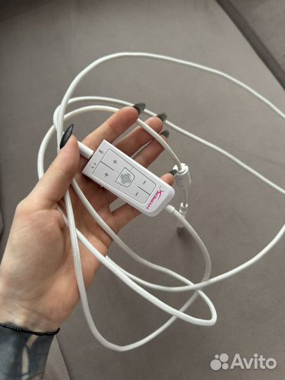 Наушники HyperX Cloud II white/pink/белые