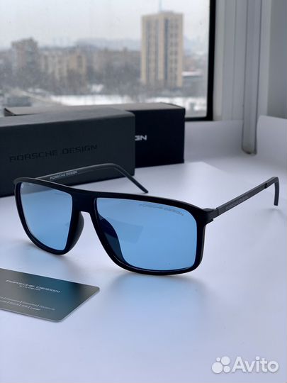 Очки Porsche Design голубые поляризационные