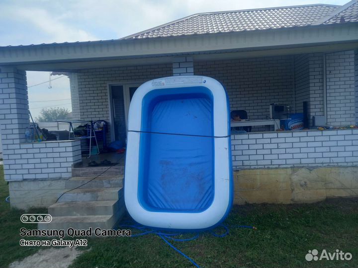 Надувной бассейн бу