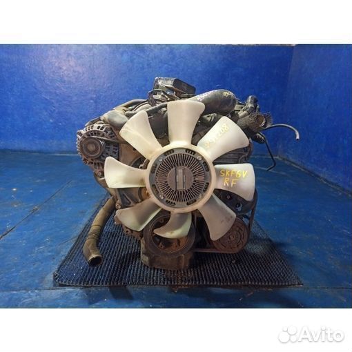 Двигатель двс с навесным mazda bongo brawny skf6v