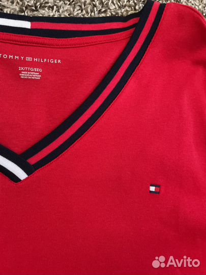 Tommy hilfiger футболка большого размера 2XL