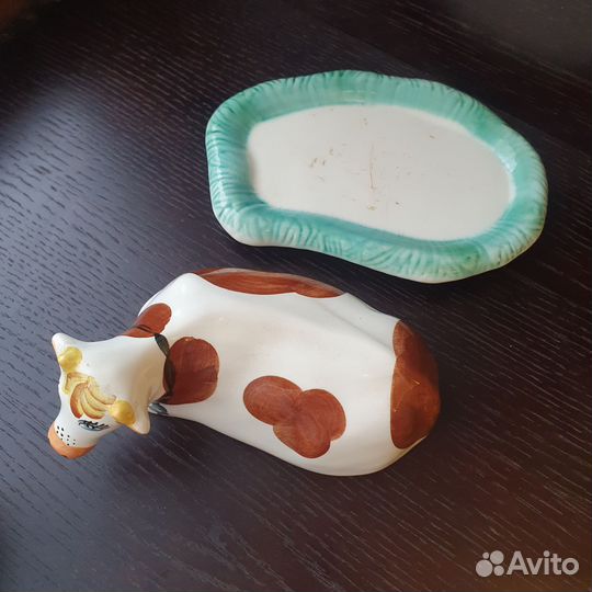 Масленка Корова винтаж