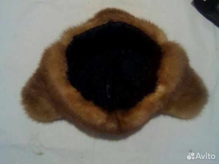 Мужская зимняя шапка ушанка меховая