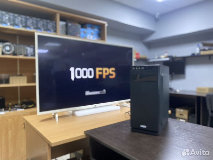 Игровой пк intel i3 10100f / AMD RX 580