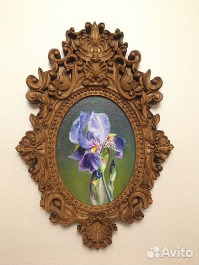 Овальная рама из дуба