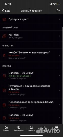 Абонемент ferrum