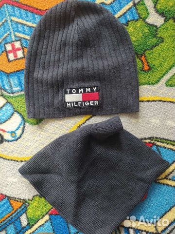 Комплект шапка и снуд детский