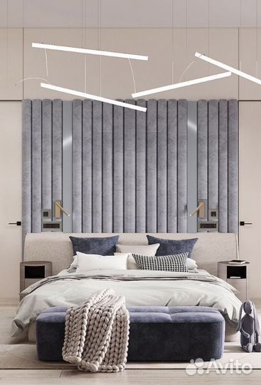 Мягкие стеновые панели в прихожую