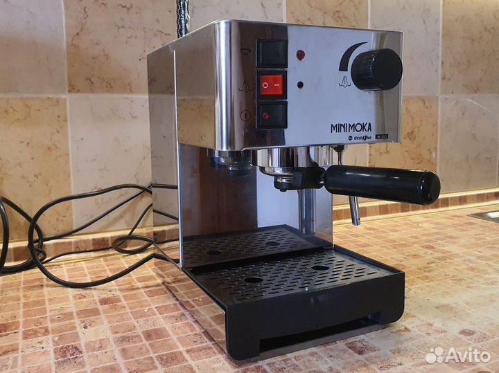 Рожковая кофемашина Minimoka + кофемолка