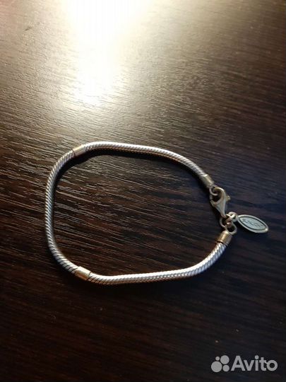 Серебряный браслет (новый)