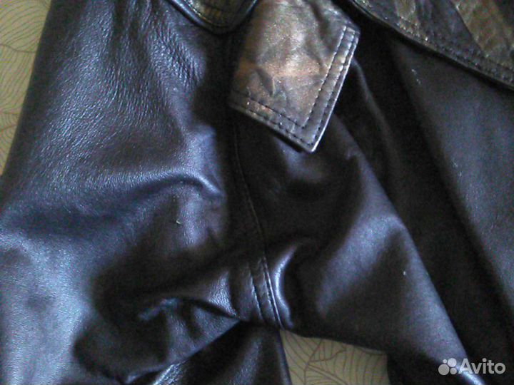 Куртка кожаная
