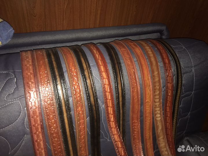 Ремень из натуральной кожи ручной работы из Кубы