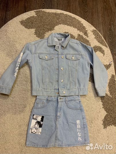 Юбка, джинсовка