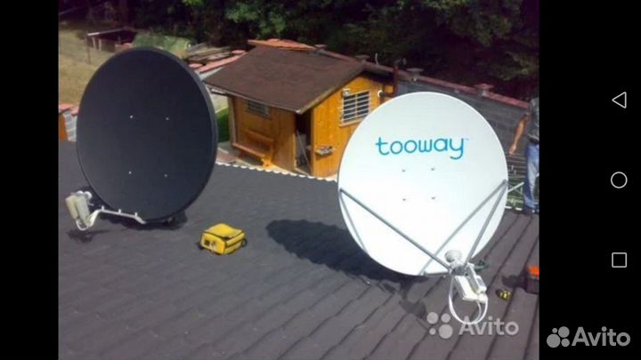 Настройка телевизоров, установка антенн, спутников