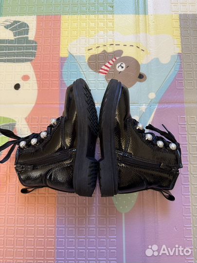 Ботинки демисезонные для девочки 25 размер