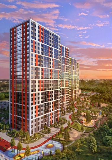 3-к. квартира, 90,3 м², 21/25 эт.