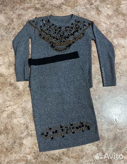 Костюм вязаный