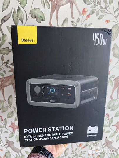 Baseus iota series portable power station 450w
