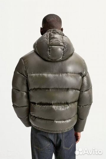 Пуховик Zara x Moncler puffer jacket (Новый цвет)