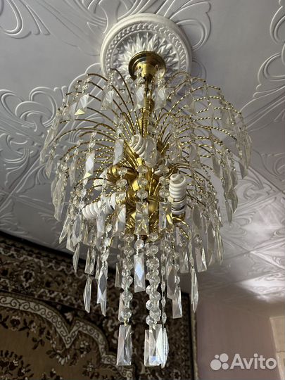 Люстра хрустальная