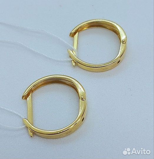 Золотые серьги