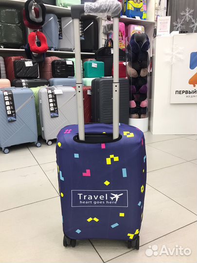 Чехол для чемодана плотный, размер S (арт. 84185)