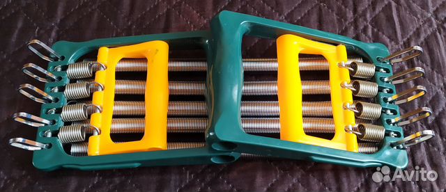 Эспандер пружинный и ролик для пресса. Лот