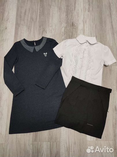 Школьная форма для девочки 134 (цена за все)