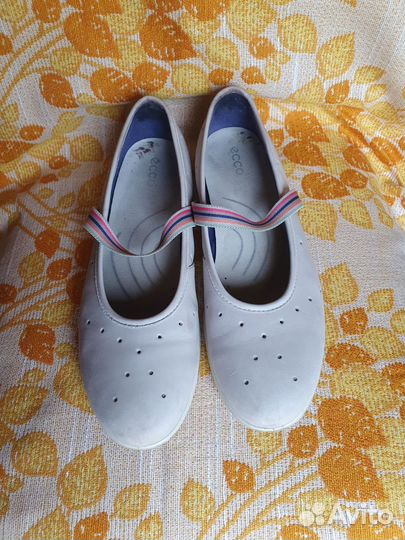 Балетки ecco 40 новые