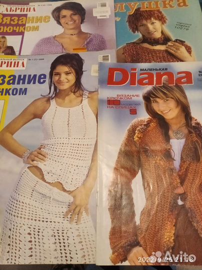 Журналы по вязанию крючком