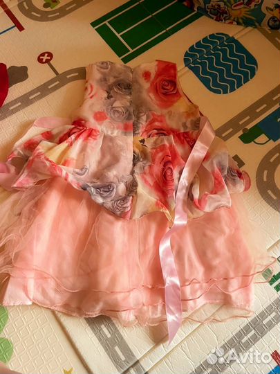 Платье для девочки 92