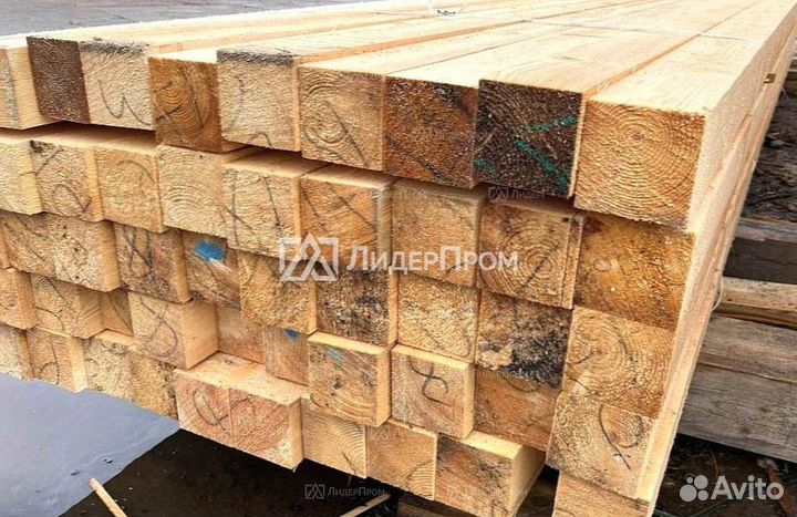 Куб Бруса 100x150 /6000/ 1-coрт. ест.вл