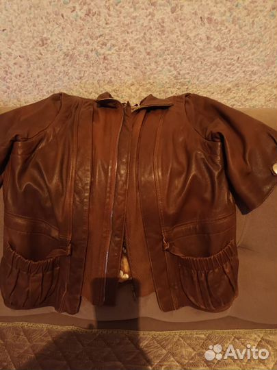 Кожаная куртка натуральная