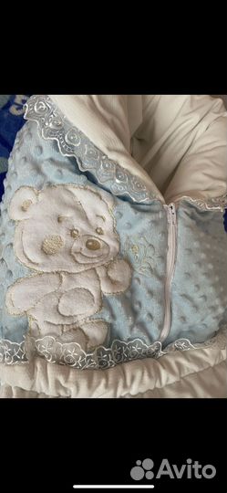 Конверт на выписку для мальчика весна осень