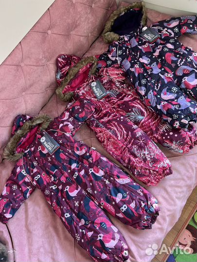 Зимний комбинезон huppa есть разные размеры