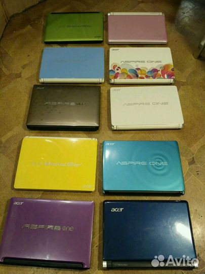 Разноцветные нетбуки 2(4) ядра/Гб/в отл.сост