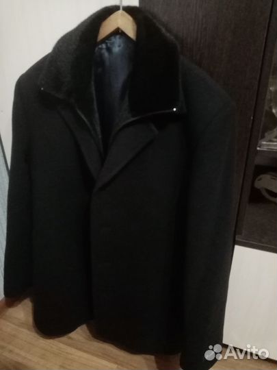 Пальто мужское зимнее