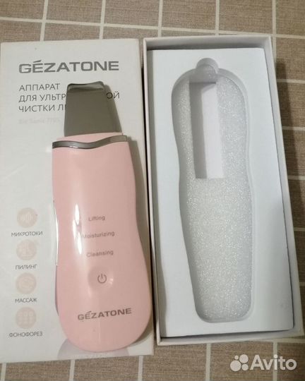 Gezatone 4в1, ультразвуковая чистка лица